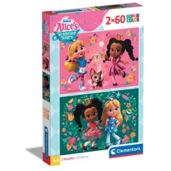 Clementoni Cartes|Personnages Disney|Disney Alice Bakery - 60 pièces