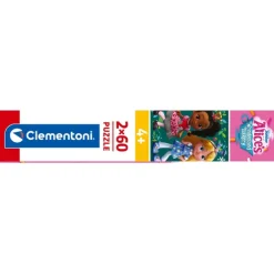 Clementoni Cartes|Personnages Disney|Disney Alice Bakery - 60 pièces