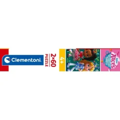 Clementoni Cartes|Personnages Disney|Disney Alice Bakery - 60 pièces