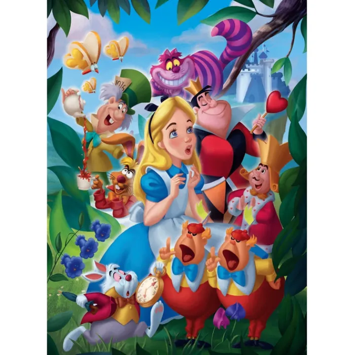 Clementoni Football|Personnages Disney|Disney Alice In Wonderland - 1000 pièces