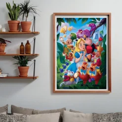Clementoni Football|Personnages Disney|Disney Alice In Wonderland - 1000 pièces