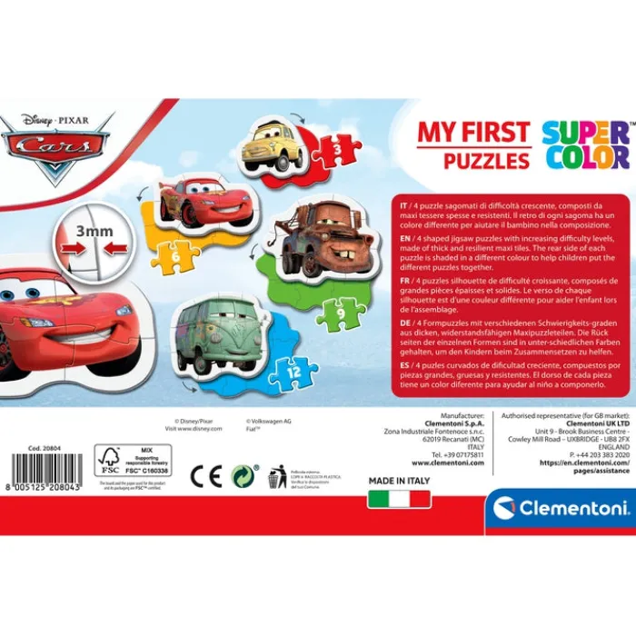 Clementoni Cartes|Personnages Disney|Disney Cars