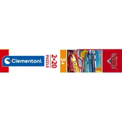 Clementoni Cartes|Personnages Disney|Disney Cars - 20 pièces