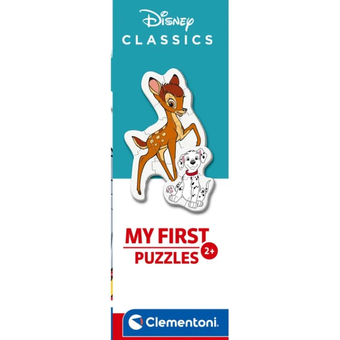 Clementoni Cartes|Personnages Disney|Disney Classic Characters - 1x3 + 1x6 + 1x9 + 1x12 pièces