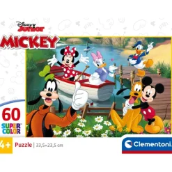 Clementoni Cartes|Personnages Disney|Disney Classics - 60 pièces