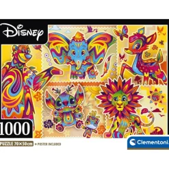 Clementoni Football|Personnages Disney|Disney Classics - 1000 pièces