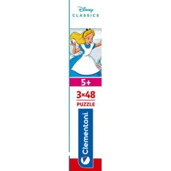 Clementoni Football|Personnages Disney|Disney Classics - 3x48 pièces