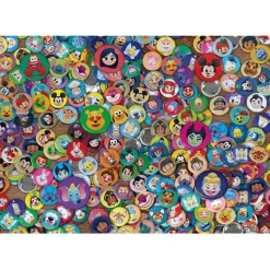Clementoni Football|Vintage|Disney Emoji - 1000 pièces