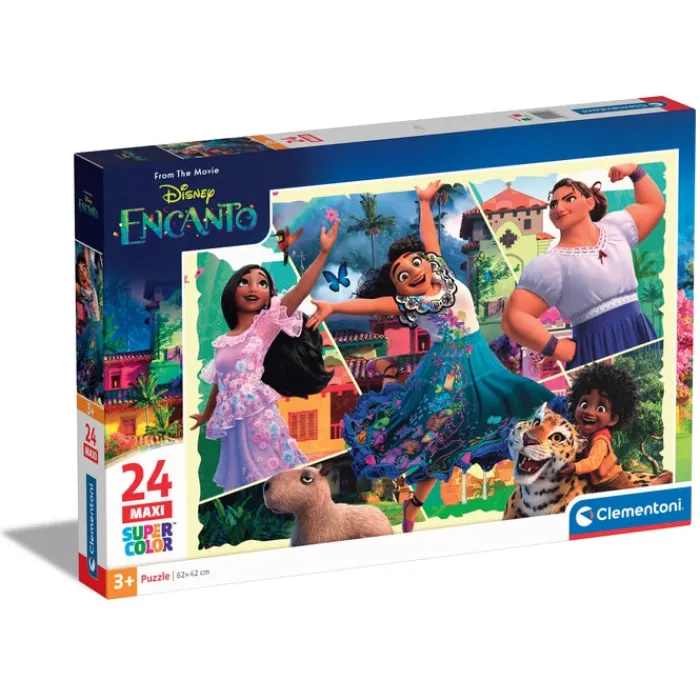 Clementoni Cartes|Personnages Disney|Disney Encanto - 24 pièces