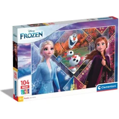 Clementoni Cartes|Personnages Disney|Disney Frozen 2 - 104 pièces