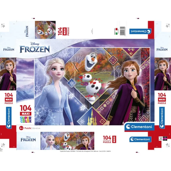 Clementoni Cartes|Personnages Disney|Disney Frozen 2 - 104 pièces