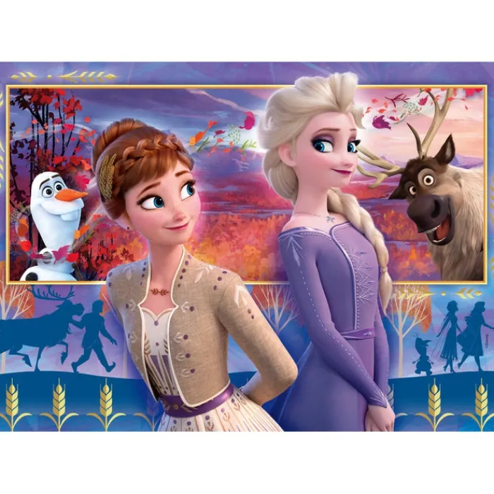 Clementoni Cartes|Personnages Disney|Disney Frozen 2 - 60 pièces