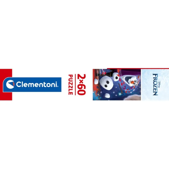Clementoni Cartes|Personnages Disney|Disney Frozen 2 - 60 pièces