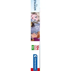 Clementoni Cartes|Personnages Disney|Disney Frozen - 104 pièces