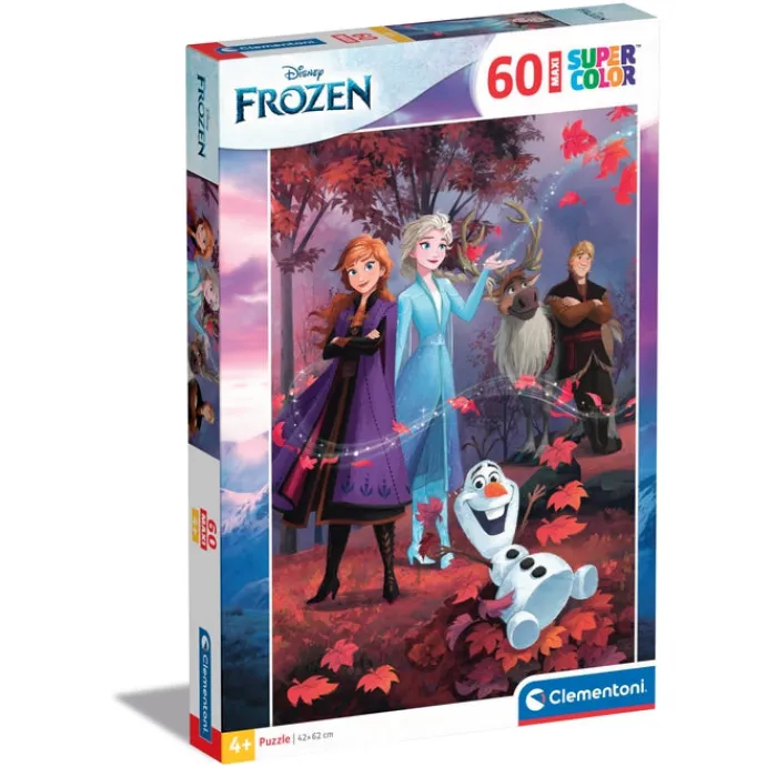 Clementoni Football|Personnages Disney|Disney Frozen - 60 pièces