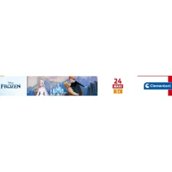 Clementoni Cartes|Personnages Disney|Disney Frozen - 24 pièces