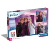 Clementoni Football|Personnages Disney|Disney Frozen - 3x48 pièces