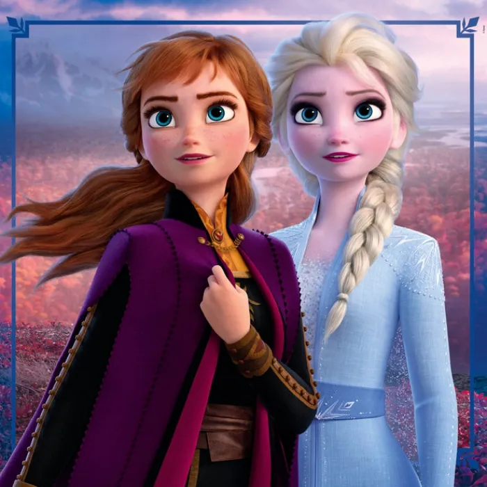 Clementoni Football|Personnages Disney|Disney Frozen - 3x48 pièces