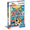 Clementoni Cartes|Personnages Disney|Disney Mickey - 2x20 pièces