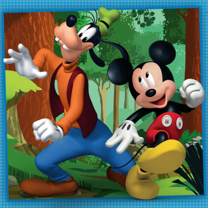 Clementoni Personnages Disney|Cartes|Disney Mickey and Friends - 3x48 pièces