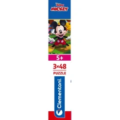 Clementoni Personnages Disney|Cartes|Disney Mickey and Friends - 3x48 pièces