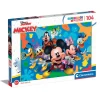 Clementoni Cartes|Personnages Disney|Disney Mickey And Friends - 104 pièces