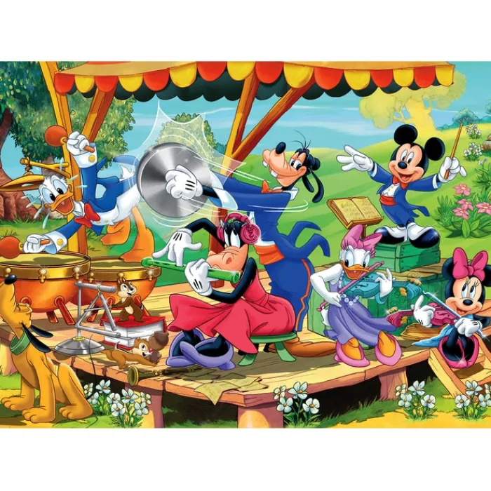 Clementoni Cartes|Personnages Disney|Disney Mickey and Friends - 2x60 pièces