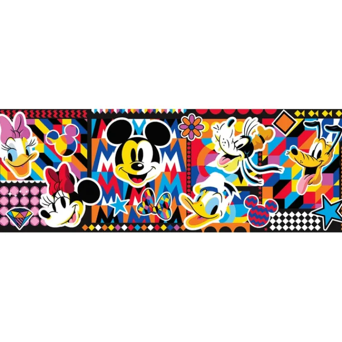 Clementoni Football|Vintage|Disney Mickey Mouse - 1000 pièces