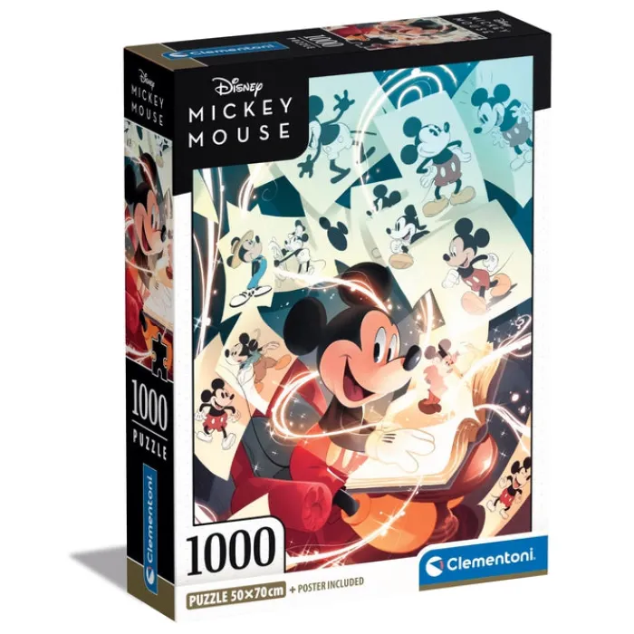 Clementoni Football|Personnages Disney|Disney Mickey Mouse - 1000 pièces