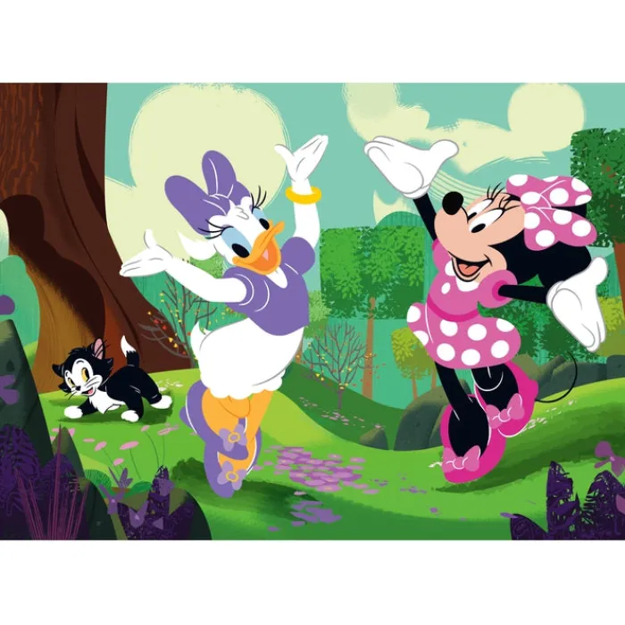 Clementoni Cartes|Personnages Disney|Disney Minnie - 60 pièces