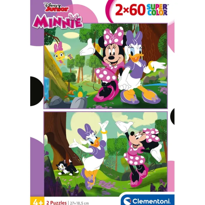 Clementoni Cartes|Personnages Disney|Disney Minnie - 60 pièces