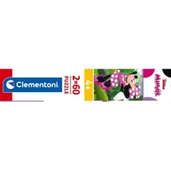 Clementoni Cartes|Personnages Disney|Disney Minnie - 60 pièces