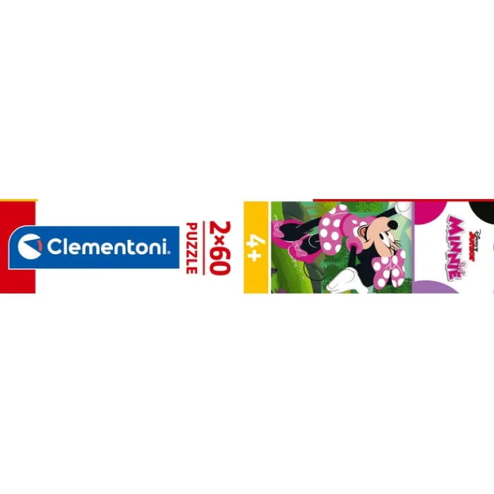Clementoni Cartes|Personnages Disney|Disney Minnie - 60 pièces