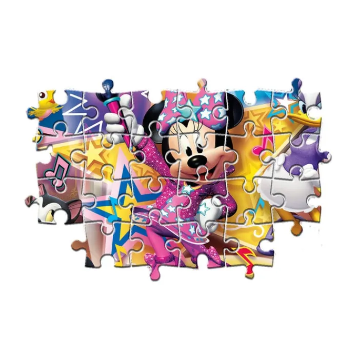 Clementoni Cartes|Personnages Disney|Disney Minnie - 60 pièces