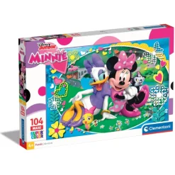 Clementoni Cartes|Personnages Disney|Disney Minnie - 104 pièces