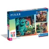 Clementoni Cartes|Personnages Disney|Disney Pixar - 3x48 pièces
