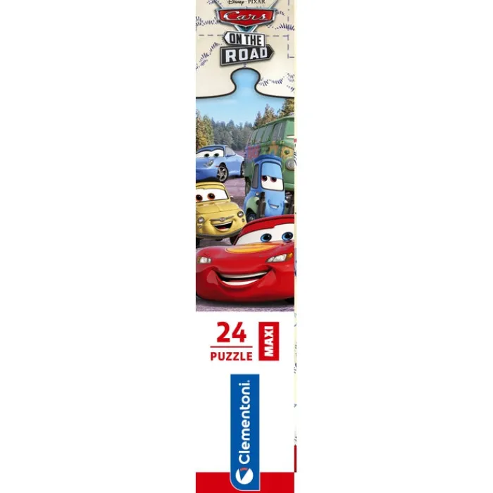 Clementoni Cartes|Personnages Disney|Disney Pixar Cars On The Road - 24 pièces