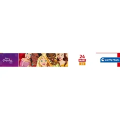 Clementoni Cartes|Princesses Disney|Disney Princess - 24 pièces