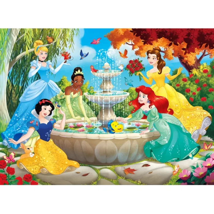 Clementoni Cartes|Princesses Disney|Disney Princess - 60 pièces