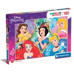 Clementoni Cartes|Princesses Disney|Disney Princess - 180 pièces
