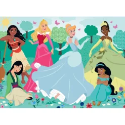 Clementoni Cartes|Princesses Disney|Disney Princess - 104 pièces