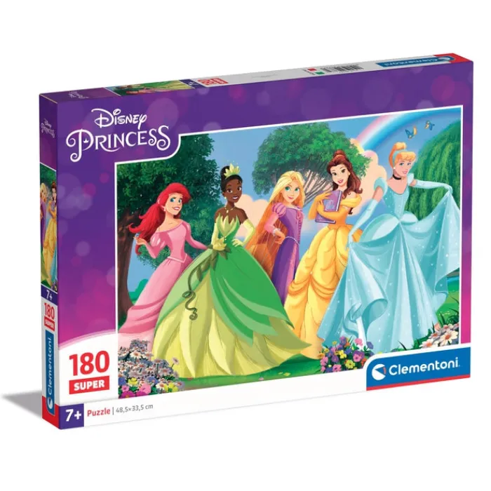 Clementoni Princesses Disney|Cartes|Disney Princess - 180 pièces