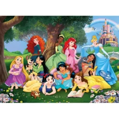 Clementoni Cartes|Princesses Disney|Disney Princess - 104 pièces
