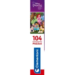 Clementoni Cartes|Princesses Disney|Disney Princess - 104 pièces
