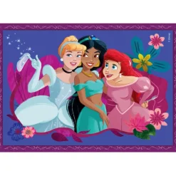 Clementoni Cartes|Princesses Disney|Disney Princess - 1x12 + 1x16 + 1x20 + 1x24 pièces