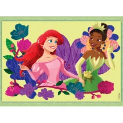 Clementoni Cartes|Princesses Disney|Disney Princess - 1x12 + 1x16 + 1x20 + 1x24 pièces