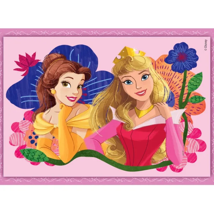 Clementoni Cartes|Princesses Disney|Disney Princess - 1x12 + 1x16 + 1x20 + 1x24 pièces