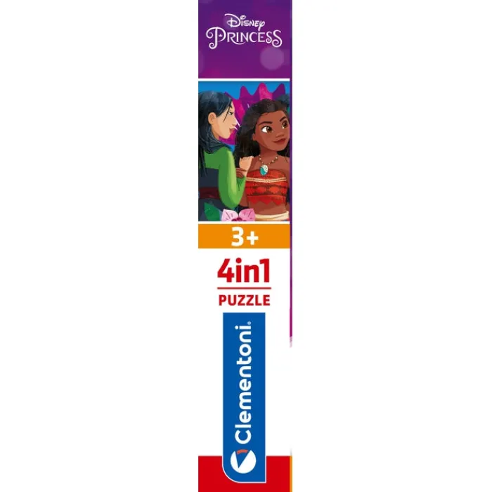 Clementoni Cartes|Princesses Disney|Disney Princess - 1x12 + 1x16 + 1x20 + 1x24 pièces
