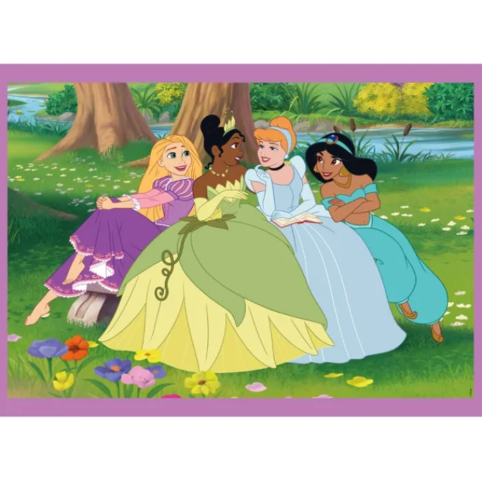 Clementoni Cartes|Princesses Disney|Disney Princess - 1x12 + 1x16 + 1x20 + 1x24 pièces