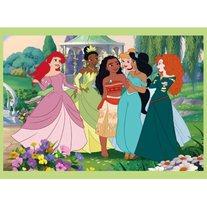 Clementoni Cartes|Princesses Disney|Disney Princess - 1x12 + 1x16 + 1x20 + 1x24 pièces